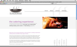 Website Design » The Catering Experience