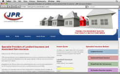 Website Redesign » JPR Insurance Limited